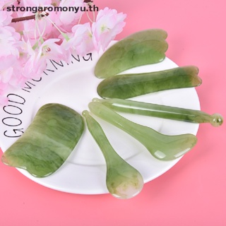 Strongaromonyu ชุดแผ่นกัวซาเรซิ่น 6 แบบ สําหรับนวดใบหน้า ร่างกาย