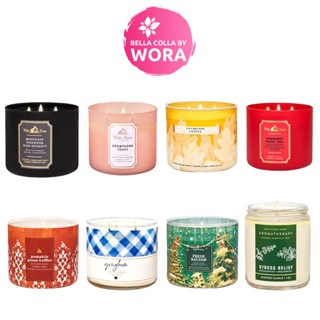 BATH AND BODY WORKS เทียนหอม Bath&amp;Body Works 3-wicks candle ขนาดใหญ่