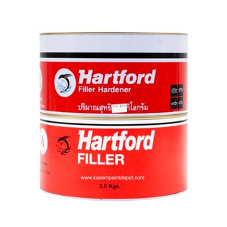 Hartford ชันฝรั่งสังเคราะห์ กาวขุ่น (Hartford Filler) ชุดเล็ก 2.9 กก. A+B 2.9kg Hartford Filler A+B 2.9kg