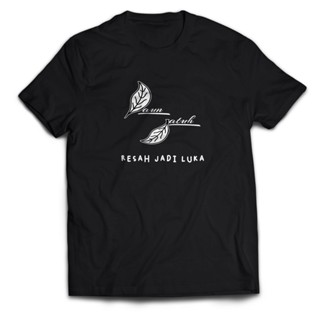 เสื้อยืด พิมพ์ลายเนื้อเพลง Fall Leaves Become Music Band สําหรับผู้ชาย และผู้ใหญ่