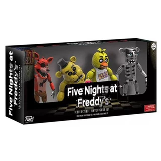 Fnaf ฟิกเกอร์ ของเล่น Five Nights At Freddy's สําหรับเด็ก 4 ชิ้น bonnie foxy chica ตั้งค่า