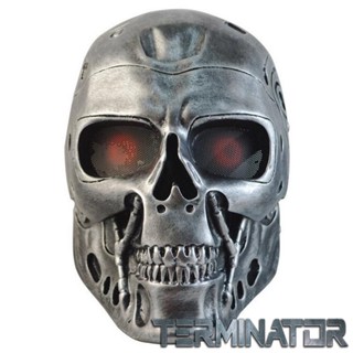 หน้ากาก Mask จากหนังดัง Terminator เทอร์มิเนเตอร์ คนเหล็ก มหาวิบัติจักรกลยึดโลก วัสดุไฟเบอร์กลาส Fiberglass Party