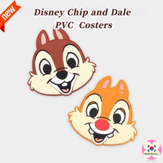 [DAISO Korea] Disney Chip &amp; Dale PVC Coaster 1P