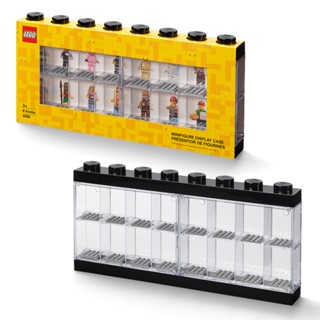 LEGO Minifigure Display Case กล่องโชว์ มินิฟิกเกอร์ ดิสเพลย์เคส เลโก้ สีดำ (16 Minifigures)