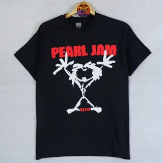 เสื้อวงลิขสิทธิ์แท้" Pearl jam ลาย Stickman"