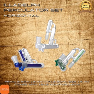 18 mm Illadelph Percolator set Horizontal