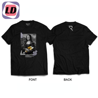 LD เสื้อยืดลาย OHLINS x Mona Lisa สุดคูล... Made in Thailand คุณภาพเยี่ยม เสื้อยืดผ้าคอตตอน