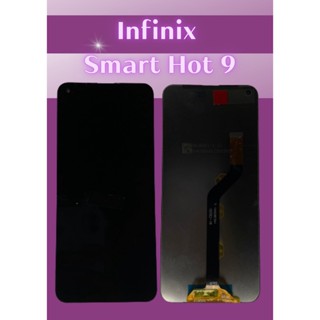 หน้าจอ INFINIX Smart HOT 9 แถมฟรี!! ชุดไขควง+ ฟิม+กาวติดจอ อะไหล่มือถือ คุณภาพดี PU Mobile