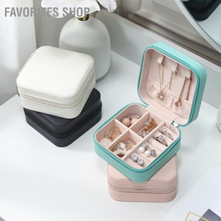 Favorites Shop กล่องเก็บเครื่องประดับ ต่างหู แฟชั่น แบบพกพา