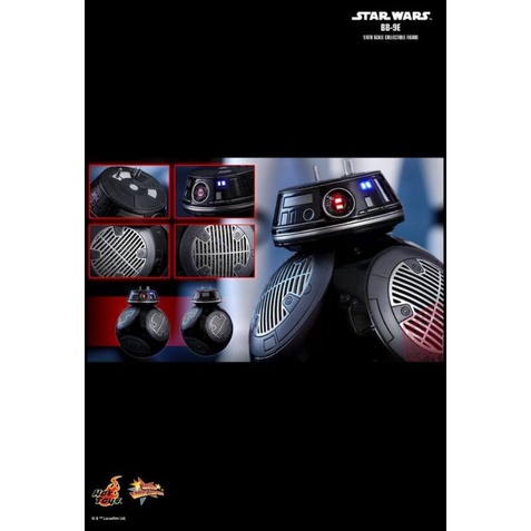 Hot Toys MMS 441 Star Wars Episode VIII: The Last Jedi - BB-9E 1/6th Scale Hot Toys Action Figure