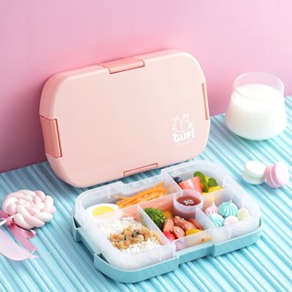 Creative 920ml Children Lunch Box Microwave Multiple Grids Food Storage Leakproof Kids Bento Box  Food Container Lunch H