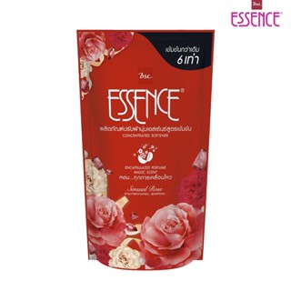 Essence เอสเซ้นซ์ ปรับผ้านุ่ม 550 มล. สีแดง Sensual Rose สูตรเข้มข้น ชนิดถุงเติม