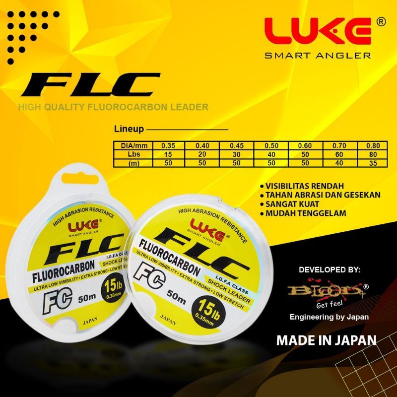 LUKE "FLC" FLUOROCARBON STRINGS
