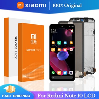 6.43&amp;#39;&amp;#39ของแท้ หน้าจอสัมผัสดิจิทัล lcd สําหรับ Xiaomi Redmi Note 10 4G Redmi Note10 lcd M2101K7AI M2101K7AG