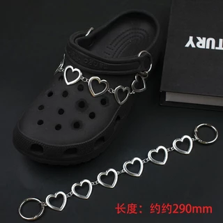 Punk Dark Willow Nail Thorn Metal Shoe Chain | สําหรับหัวเข็มขัดรองเท้า