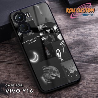 เคสโทรศัพท์มือถือ ลาย Rou Custom [Blck Esttk] สําหรับ Vivo Y16 Y11 Y12 Y15 Y17 Y12S Y20 Y20S Y20SG Y19 Y51 Y51A Y53S V15 Y16 V15 Y1 Y12 Y15 Y17 Y20 Y20S Y20SG Y12S Y19 Y51 เคสโทรศัพท์มือถือ แบบแข็ง ลายการ์ตูนอนิเมะ Hp น่ารัก สําหรับ Vivo