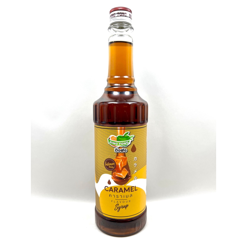 ติ่งฟง ไซรัปกลิ่นคาราเมล 730 ml (DING FONG CARAMEL FLAVOUR SYRUP)
