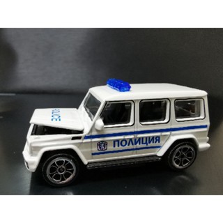 รถเหล็ก​ Majorette Benz amg G63 Bulgaria police