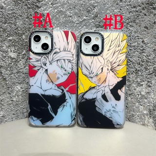 เคสแข็ง เคสไอโฟน iPhone 14 Pro Max iPhone 13 Pro Max iPhone 12 Pro Max iPhone 11 Cartoon Goku โกกุ &amp; Vegeta ร้านเวจเทียค่ะ Hard Case