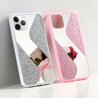 เคสกระจกกลิตเตอร์รูปตัวเอส เคสโทรศัพท์ สำหรับไอโฟน 11 Pro Max 7plus 8plus 7 8 6S 6Plus SE X XS XR XS Max case for iphone