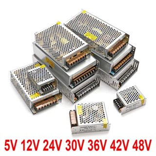 ◑ ❀✖AC--DC12V24V36V แหล่งจ่ายไฟแบบสวิตชิ่ง ไฟ LED พร้อมแหล่งจ่ายไฟแบบสวิตชิ่ง LED เต็มรูปแบบของหม้อแปลงไฟฟ้า