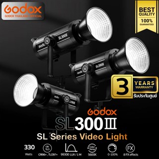 Godox LED SL300III 330W 5600K White Ver. Bowen Mount - รับประกันศูนย์ Godox Thailand 3ปี ( SL300, SL-300 III )