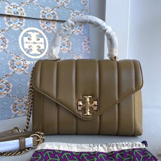 👑ผ่อน0%~แท้100%👑83943 กระเป๋าสะพาย TORY BURCH KIRA QUILTED SMALL SATCHEL