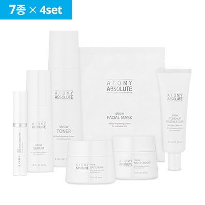 Absolute Snow 7 types 4set แบบ 4 ชุด