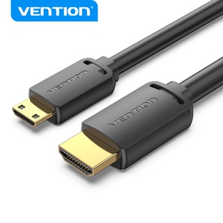 Vention สายเคเบิล Mini HDMI ตัวผู้ เป็น HDMI ตัวผู้ 4K/60HZ HD HDMI 2.0 สําหรับวิดีโอ แล็ปท็อป PS4 Pro Xbox Nintendo Switch Apple