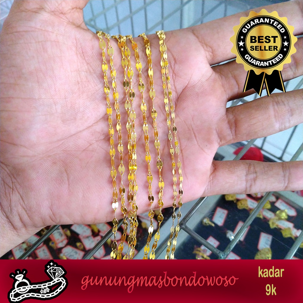 สร้อยคอทองคําแท้ 420% 9k สําหรับผู้ใหญ่