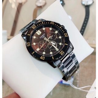 🎁CASIO STANDARD MTP-VD300B-5E ของแท้ 100% พร้อมส่ง ประกัน 1 ปี