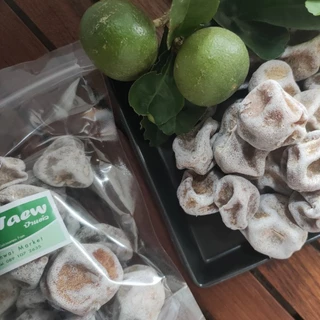 🍋มะนาวเค็ม มะนาวลูกป้าแต๋ว ผิวบาง เนื้อฉ่ำ ขนาด 250 กรัม 25-30 ลูก เนื้อในฉ่ำอร่อย รสชาติเปรี้ยวเค็มชุ่มคอ บ๊วยเลมอน