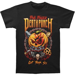 [COD] เสื้อยืดผ้าฝ้าย 100% พิมพ์ลาย Five Finger Death Punch Gy6 โอเวอร์ไซซ์ โอเวอร์ไซซ์ ของขวัญคริสต์มา