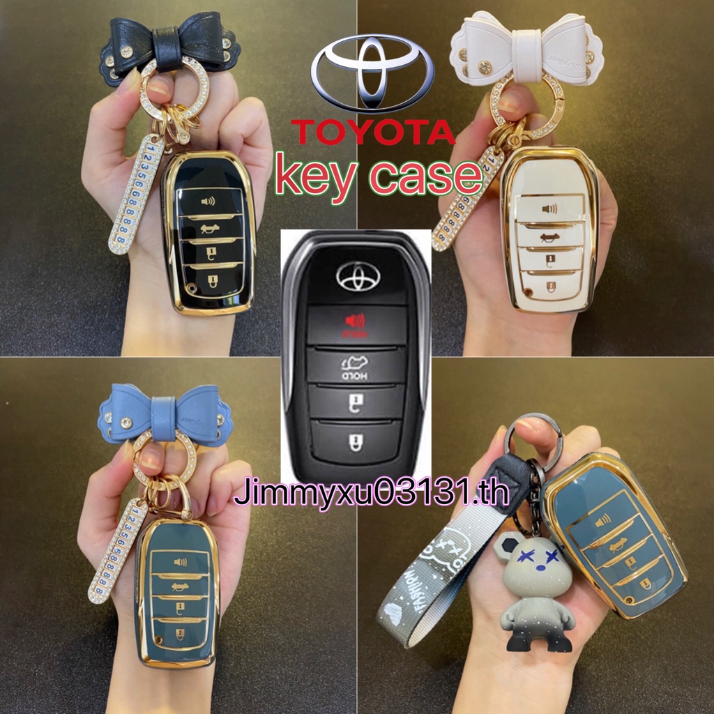 เคสกุญแจรีโมทรถยนต์ Tpu สําหรับ toyota All New Coach ER GR LightER Jonder Sigma4 Camry toyota