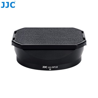 JJC LH-JXF18 อลูมิเนียมสแควร์เลนส์เปลี่ยน LH-XF18 สำหรับ Fuji Fujinon XF 18mm F1.4 R LM WR เลนส์กล้อง Fujifilm X-S20 X-S10 X-T5 X-T4 X-T3 X-T2 X-E4 X-E3 X-E2S X-E2 X-T30 II X-T20 X-T10 X-H2 X-H2S X-T100 X-T200 X-A10 X-A7 X-A5 X-Pro3
