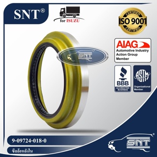 SNT ซีลล้อหลังใน, Oil Seal - ISUZU ( อีซูซุ ) รุ่น KS, ELF, KS, NPR P/N 9-09724-018-0, 9097240180