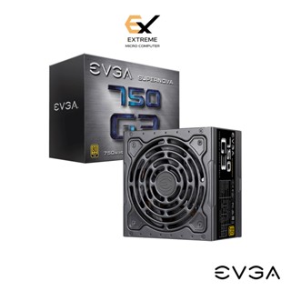 พาวเวอร์ซัพพลาย (PSU) EVGA SUPERNOVA 750 G3 750W 80 PLUS GOLD รับประกัน 10 ปี