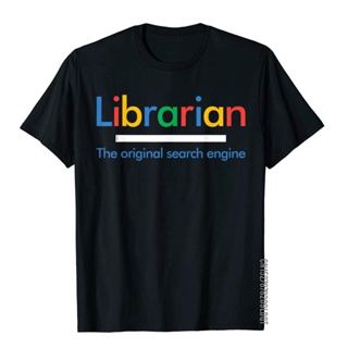 เสื้อยืด ผ้าฝ้าย พิมพ์ลาย The Search Engine สไตล์อังกฤษ สําหรับผู้ชาย