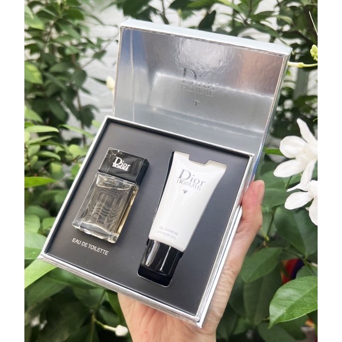 แท้ 💯 : เซ็ทน้ำหอม Dior Homme EDT 10ml. + Shower Gel 20ml.