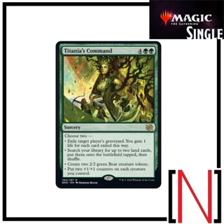 [MTG][Single][BRO] Titanias Command ระดับ Rare [ภาษาอังกฤษ]