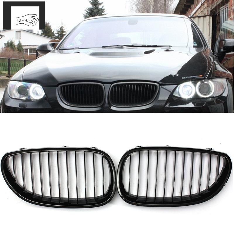 กระจังหน้ารถยนต์ E60 สีดํามันวาว สําหรับ BMW E60 E61 5 Series M5 525I 525Xi 528I 528Xi 530I 530Xi 20