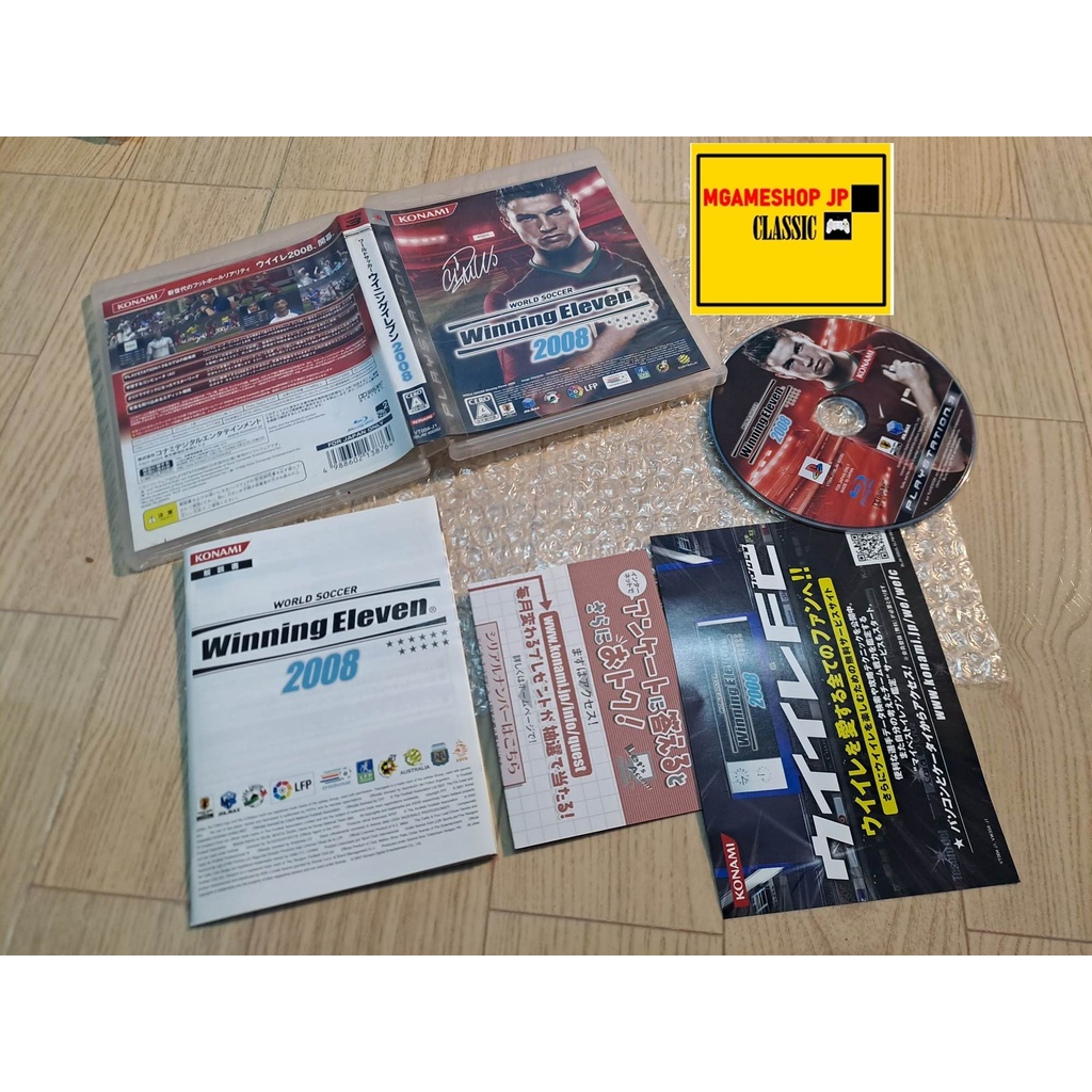 แผ่นเกมส์ PS3 (แท้ JAPAN 100 %) WORLD SOCCER WINNING ELEVEN 2008 BLJM-60035