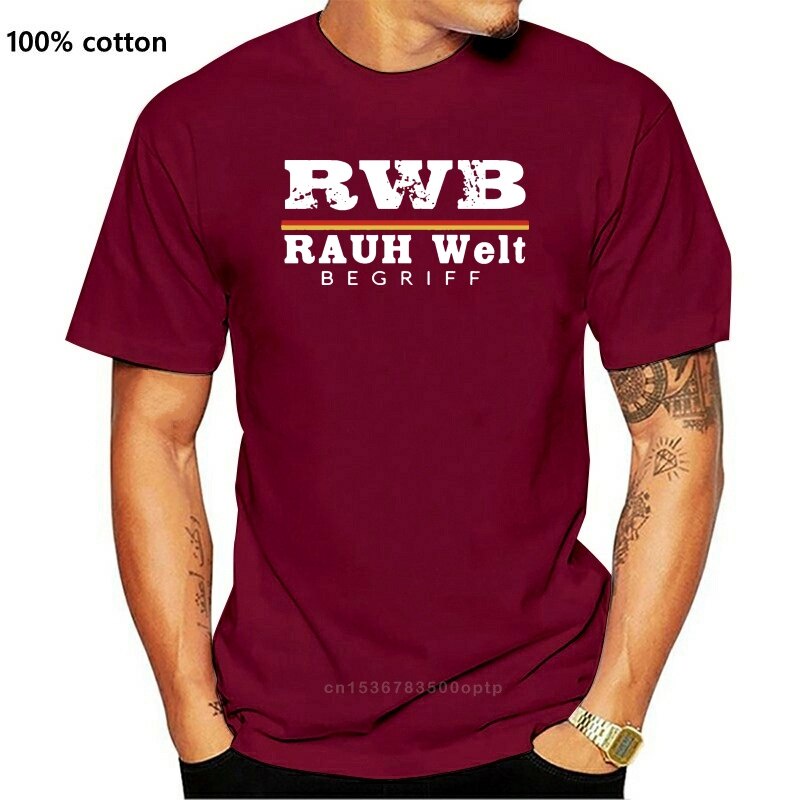 2022 Men Tเสื้อ100% พิมพ์ที่กําหนดเองคลาสสิกรถGERMAN RWB woเสื้อยืดแฟชั่นO-คอTees
