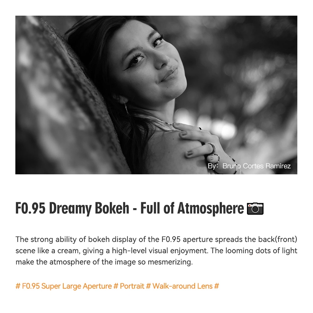 Ttartisan 35mm F0.95 APS-C เลนส์แมนนวล รูรับแสงขนาดใหญ่ สําหรับ Sony E Fujifilm XF Canon M Canon RF L-mount Nikon Z