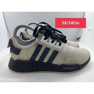 Adidas Size 38 ยาว 24 รองเท้ามือสอง ผ้าใบ แฟชั่น ทำงาน ลำลอง เดิน  เที่ยว วิ่ง ออกกำลังกาย เกรด A+(P2)