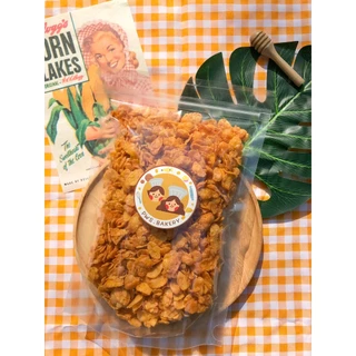 คอนเฟลกคาราเมล 250g | PWS.BAKERY (สูตรคอนเฟลกล้วน / ผสมเม็ดมะม่วง) ถุงกลาง หอมกรอบ ทานเพลิน