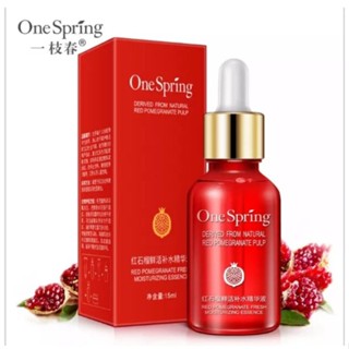 One Spring เซรั่มทับทิม ผิวกระจ่างใส 15ml.