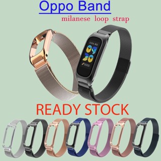 สายสแตนเลส Milanese สำหรับ OPPO BAND สายนาฬิกาโลหะ