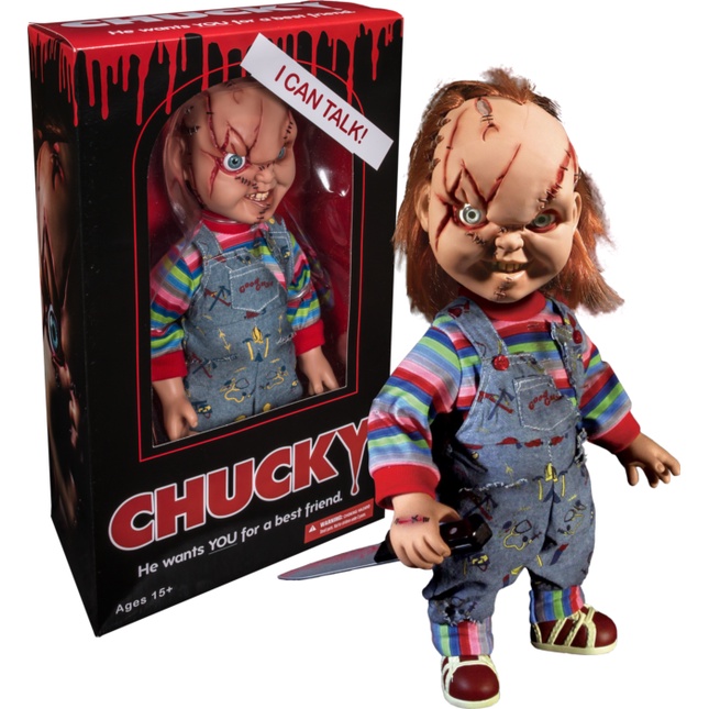 Mezco Toyz Child’s Play Chucky 15” Talking Doll