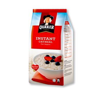 [ราคาพิเศษ] เควกเกอร์ ซีเรียล ข้าวโอ๊ต ปรุงสำเร็จ 1000 กรัม - Quaker Cereal Oats Meal Instant 1000 g